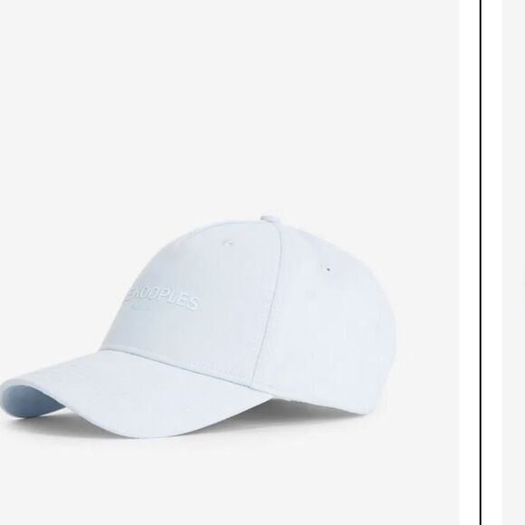 The Kooples Light Blue Logo Print Baseball cap hat NWT main image 7